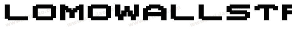 LomoWallStrip LT Std 100字体转换